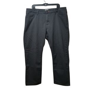 Weatherproof Vintage Jeans Men’s 40x30 Black Straight Fleece Lined Stretch